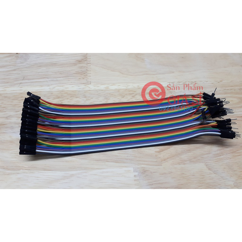 40 Dây Test Board Đực - Cái 20cm (có bán lẻ) ❤️freeship❤️