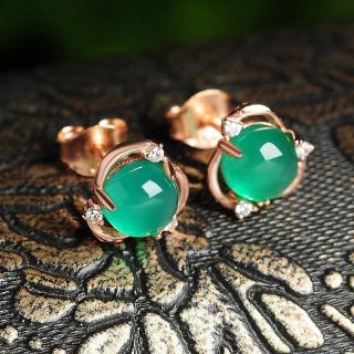 Round Shape Female Earrings Earrings Design Unique
