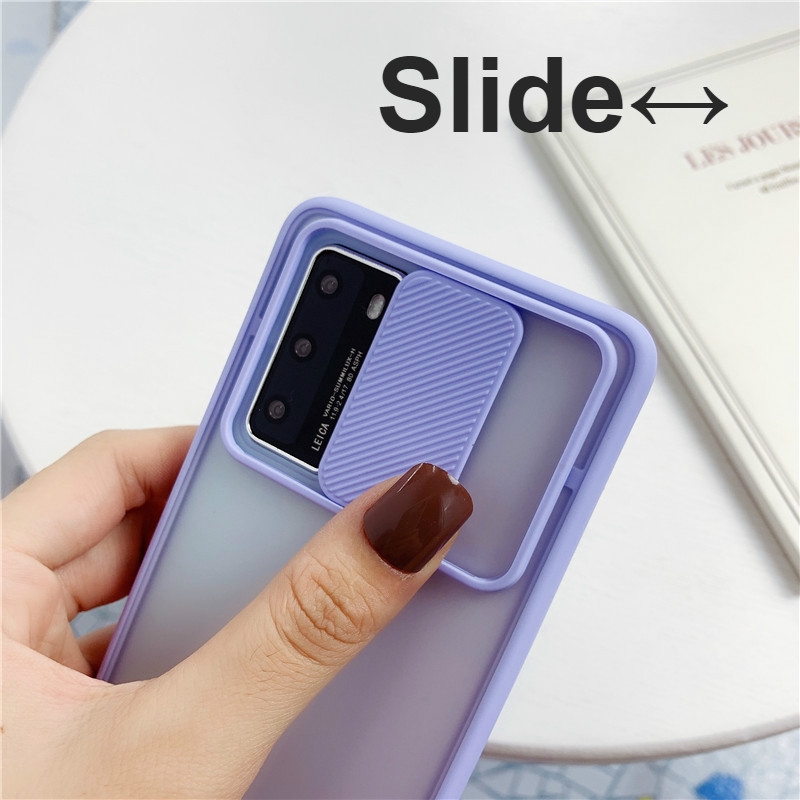 Ốp lưng Huawei Nova7i Matte PC+TPU Case Huawei P20 P30 P40 Mate30 Pro Lens Protect Mobile Phone Cover