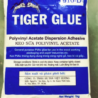 Keo sữa dán gỗ, dán giấy Tiger glue