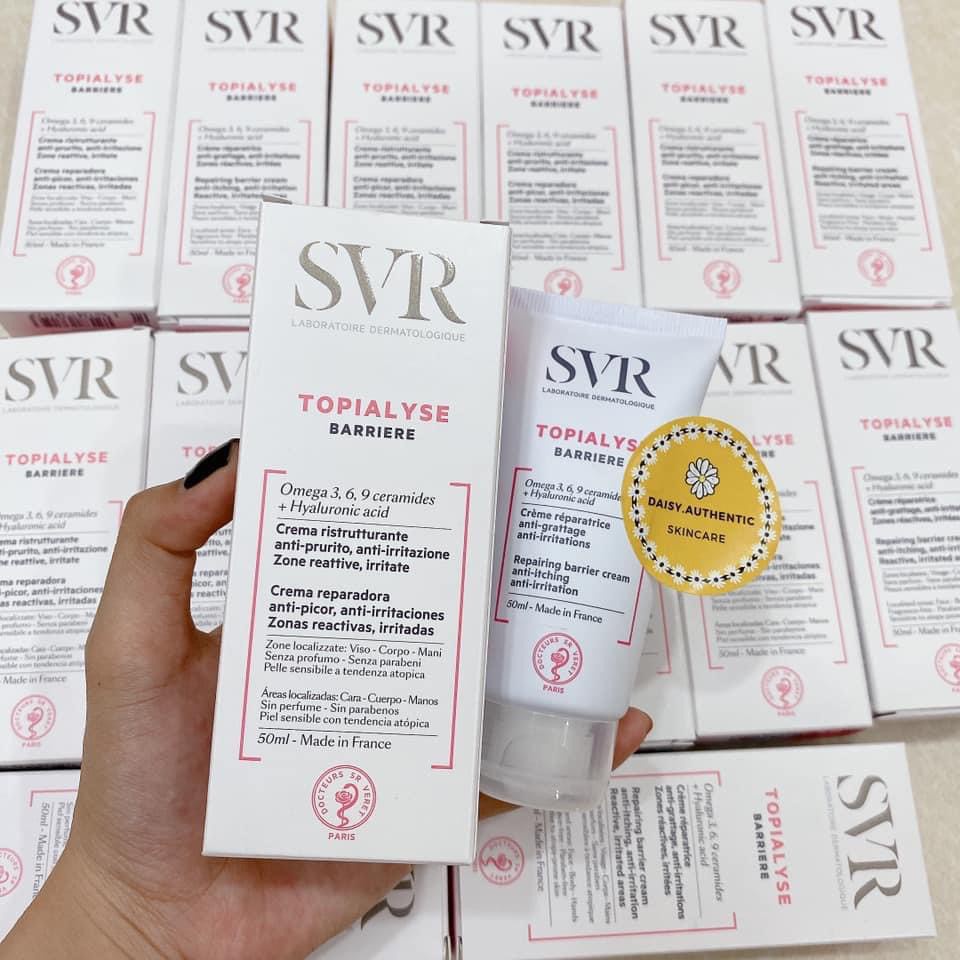 Kem Dưỡng SVR Topialyse Barriere Cấp Ẩm Phục Hồi Cho Da Thường, Da Khô, Nhạy Cảm 50g