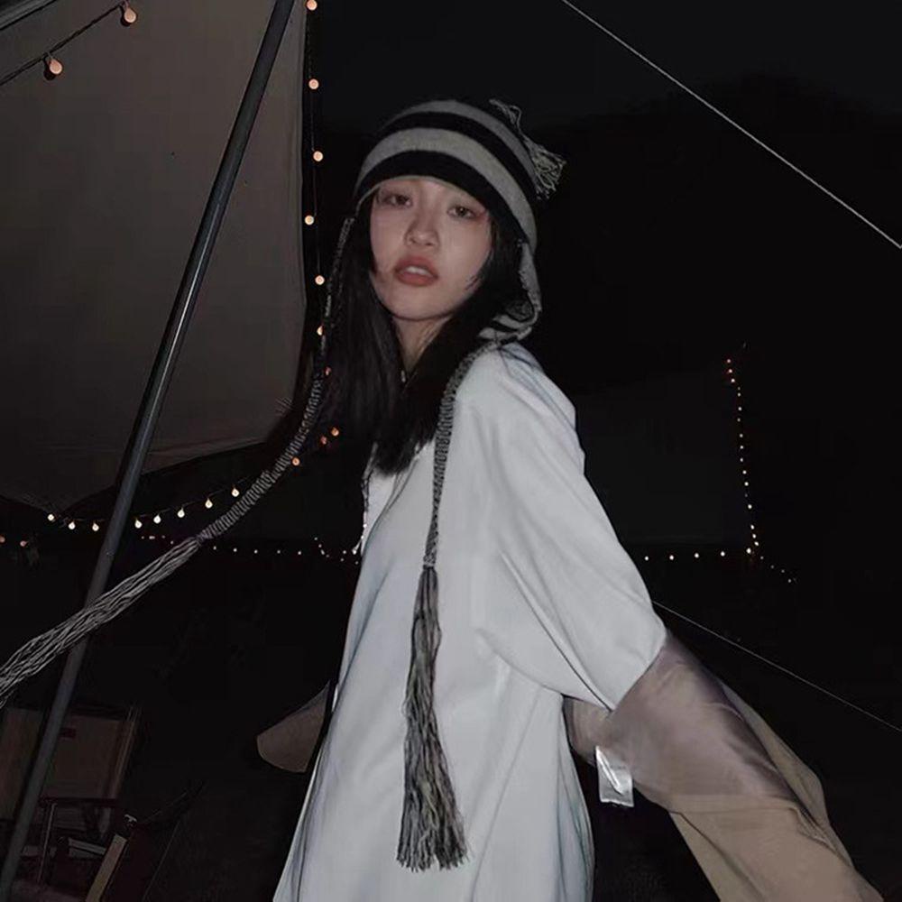 Mũ Beanies Dày Dặn Giữ Ấm Hóa Trang Nana Shinichi Okazaki Cho Nữ