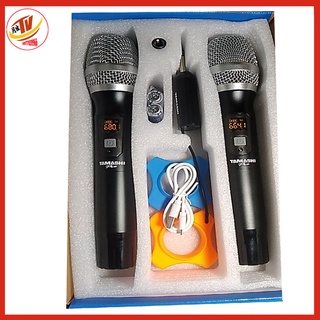 MICRO KARAOKE Không Dây tamashi k8 hát hay nhẹ tiêng