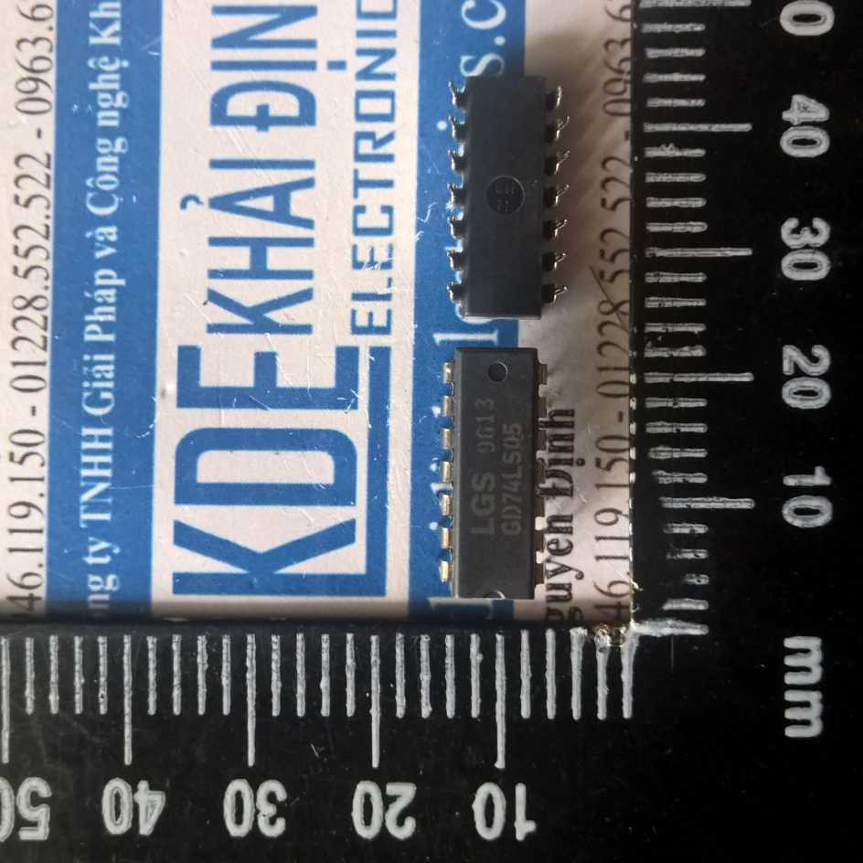 GD74LS05 74LS05 DIP-14 IC 6 cổng Đệm đảo (5 con) KDE1293