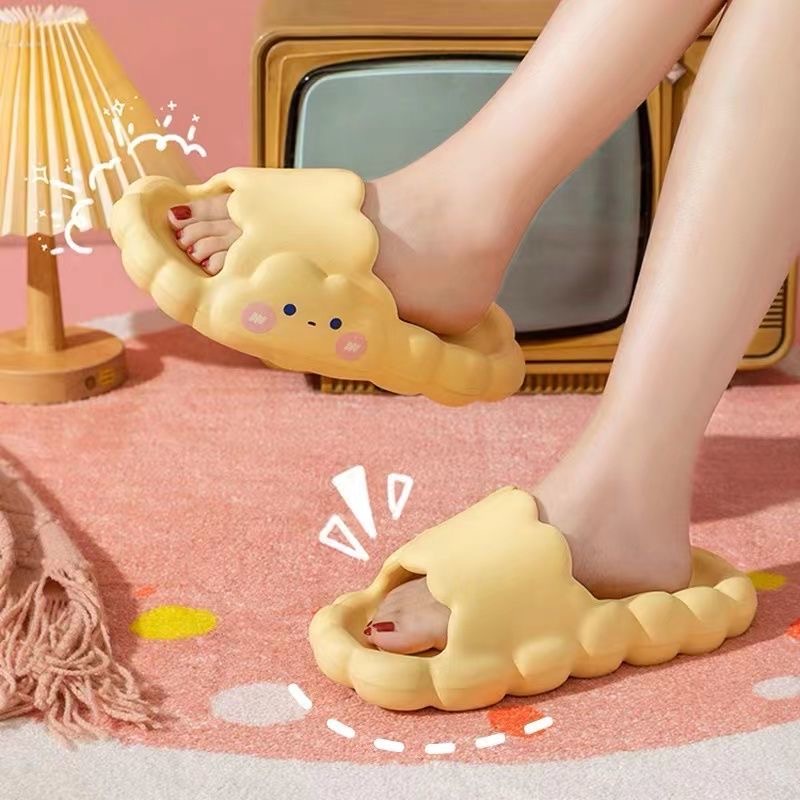 Dép đi trong nhà hình đám mây dễ thương thời trang mùa hè dành cho cặp đôi đủ size 36-41