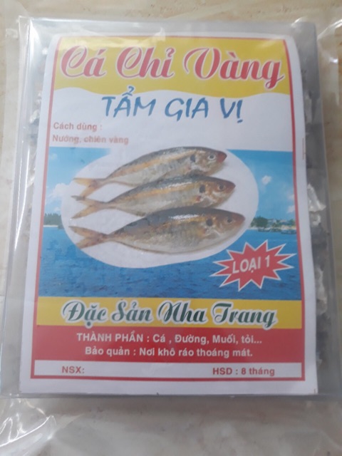 500G CÁ CHỈ VÀNG NHA TRANG - đặc sản nha trang