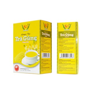 Trà gừng dạng hộp cốm Sing Việt