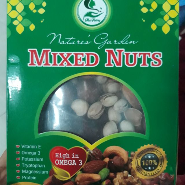 MIXED NUTS 5 LOẠI HẠT NHẬP KHẨU CAO CẤP