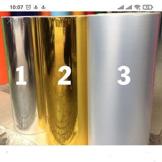 [Chính hãng] Combo 5 mét Decal Xi Bạc Bóng Gương / Xi Vàng Gương / Xi Bạc Nhôm Mờ .