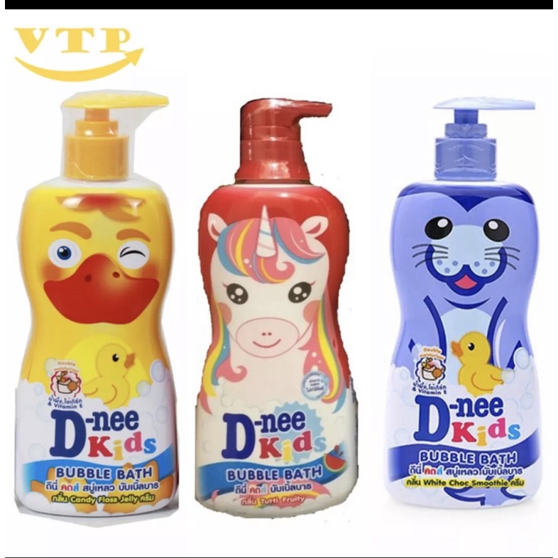 COMBO 2 chai Sữa Tắm Gội Dnee -Kid hình thú 400ml CAM KẾT CHUẨN