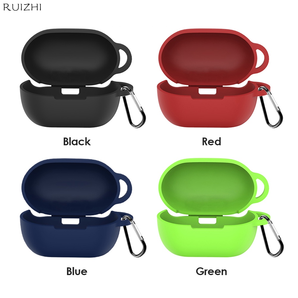 Vỏ bảo vệ hộp sạc tai nghe JBL Tune 115TWS bằng silicone kèm móc cho JBL Tune 115TWS