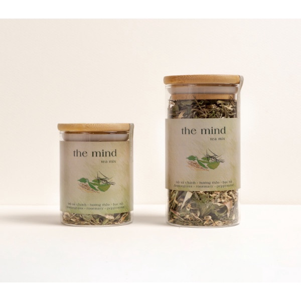 Trà Thảo Mộc [ The Mind Mix Tea] -Trà Tâm Trí Là Nhiên. Trà hoa Thanh Nhiệt, Detox, Giúp Tỉnh Táo, Giảm Căng Thẳng