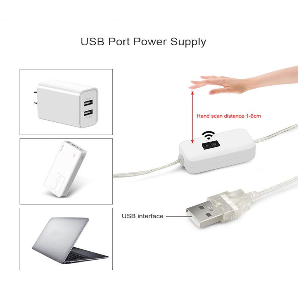 BORAG Gương Trang Điểm 5V USB 0.5m-5m 0.5m-5m Có Cảm Biến Tiện Dụng