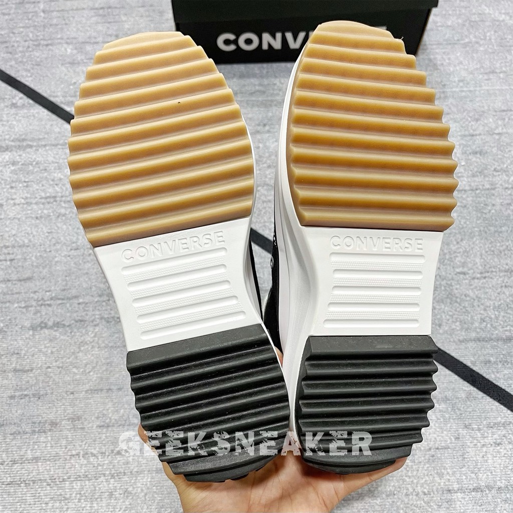 [Geeksneaker] Giày Cvs Run Star Hike High Top Black | Giày Cvs x Jw Anderson cổ cao màu đen | Giày thể thao | Sneaker | BigBuy360 - bigbuy360.vn