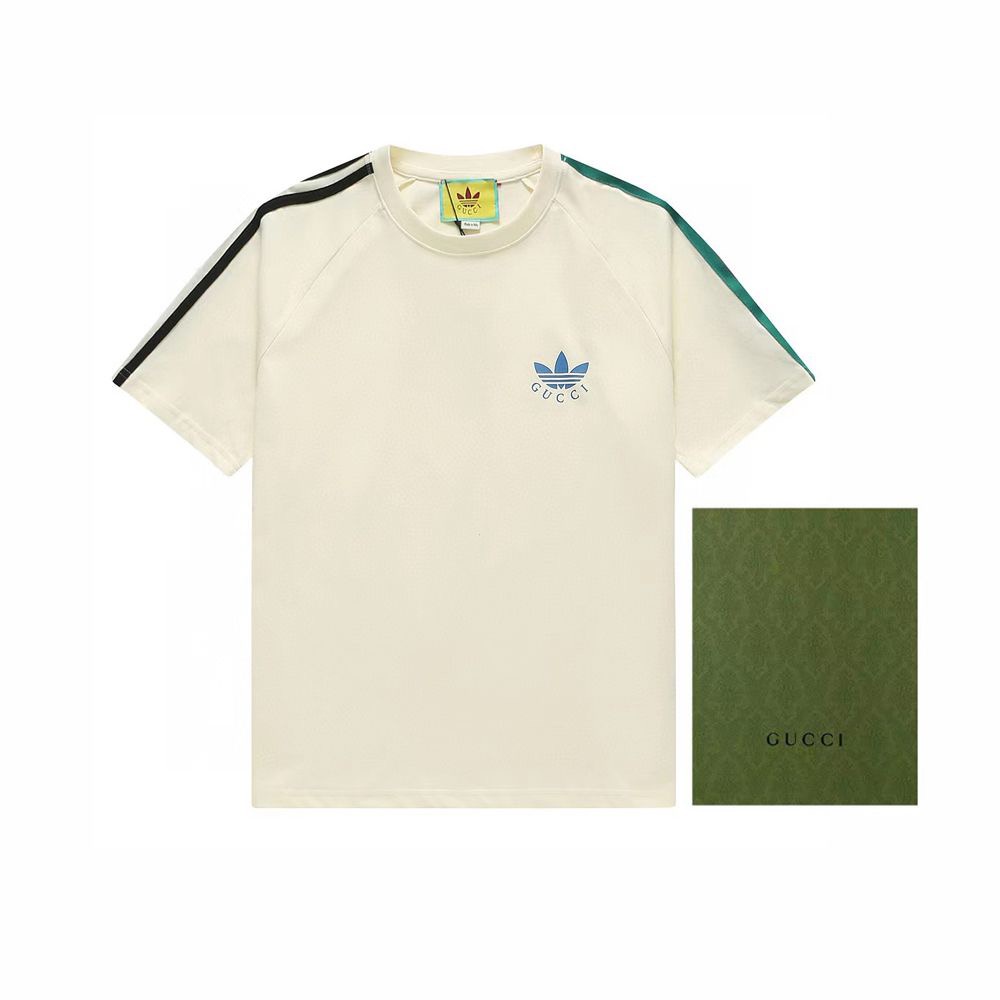 Áo Thun Sweater Gucci X Adidas 22ss Thiết Kế Sang Trọng Thời Trang Đường Phố Cho Nam Và Nữ
