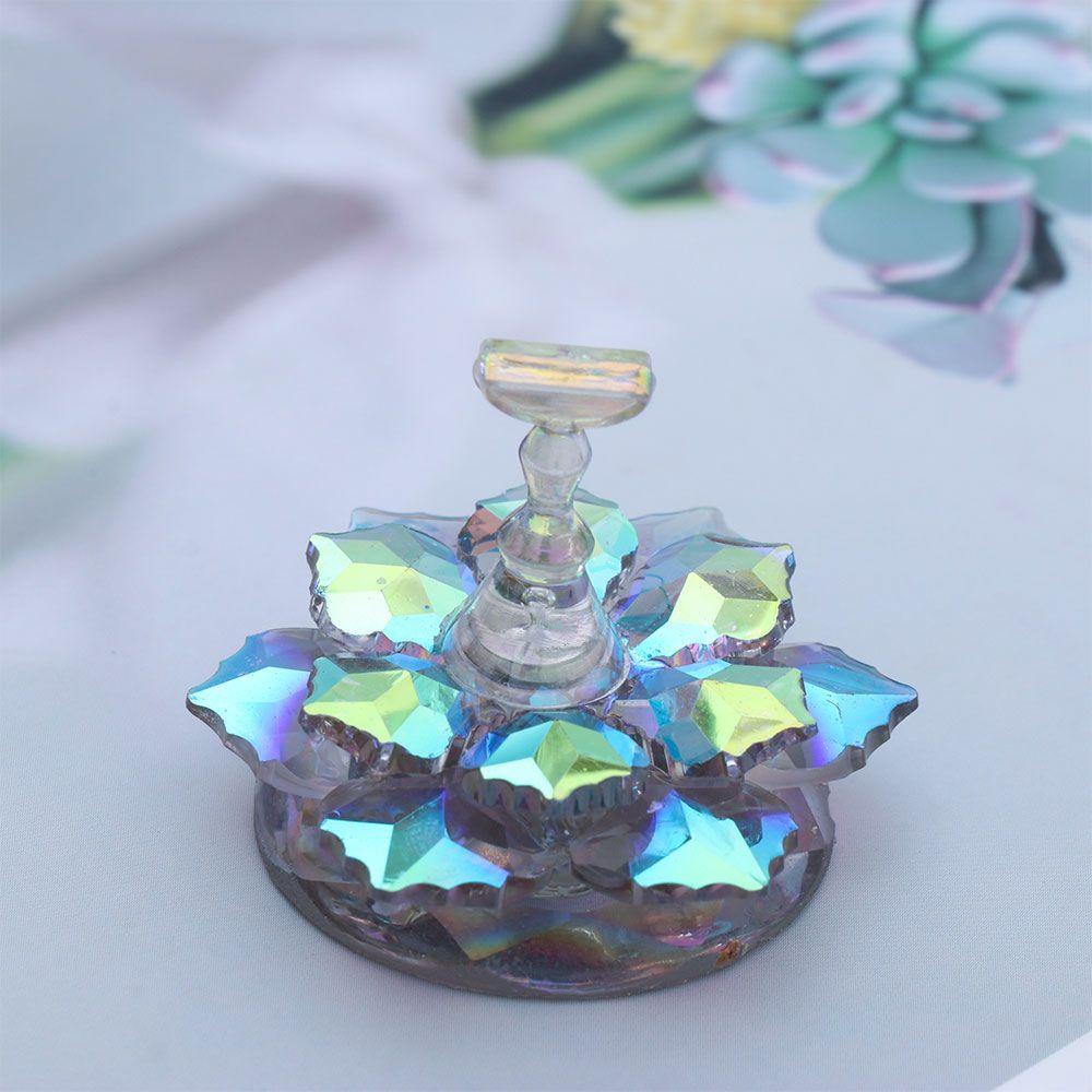 Giá Đỡ Acrylic Trưng Bày Móng Tay DIY LAYOR1 Hình Hoa Sen