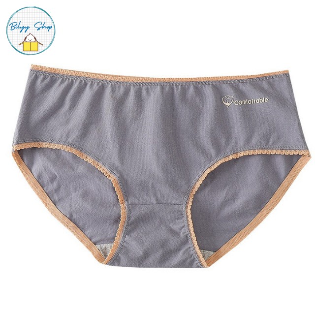 [Hàng Loại 1] Quần Lót, Quần Chíp Nữ Cotton Y Tế Kháng Khuẩn Ôm Eo, Co dãn, Thoáng Mát | BigBuy360 - bigbuy360.vn