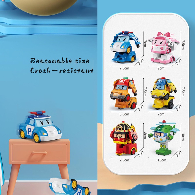 Robocar Poli Đồ Chơi Robot Biến Hình Bằng Poly Độc Đáo Cho Bé Trai bộ đồ chơi xe biến hình robot robot biến hình xe đồ chơi robot biến hình
