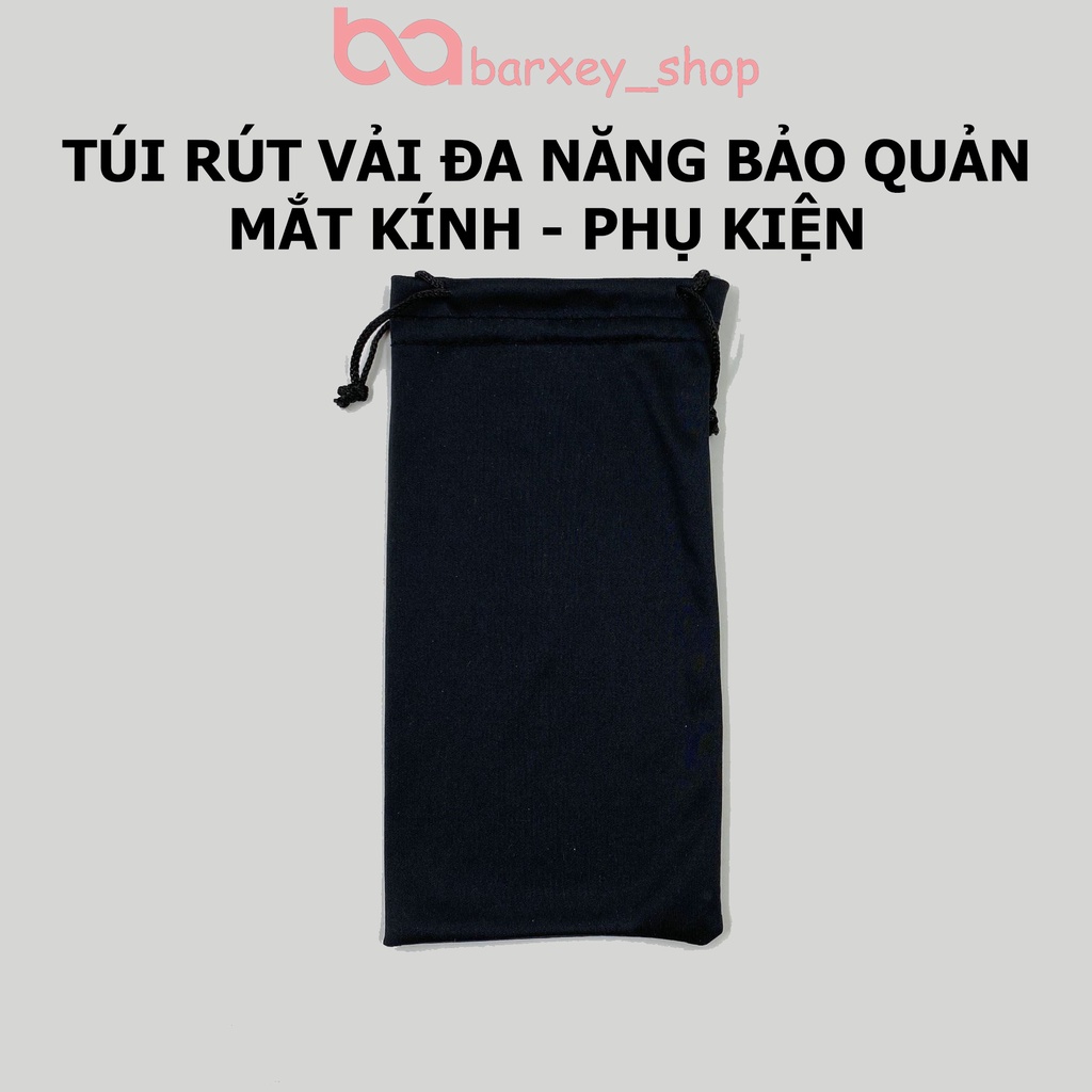 Túi rút vải đa năng bảo quản mắt kính - phụ kiện