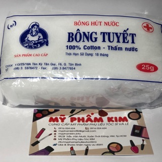 Bông Gòn hút nước Bông Tuyết 25gr