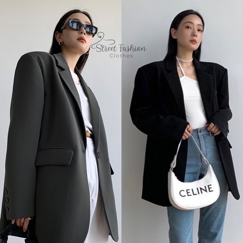 Áo khoác blazer nữ trending phong cách Hàn Quốc