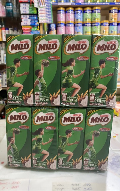 Sữa Milo Nestle 180ml/4hộp