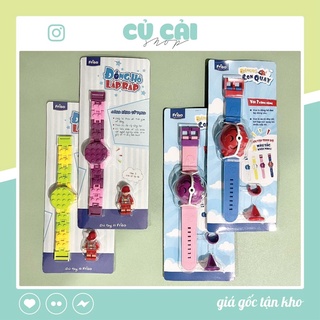 Đồng hồ con quay bọ rùa , đồng hồ trẻ em lắp ráp quà tặng sữa friso