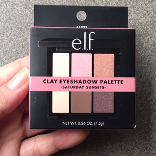 Phấn mắt elf STUDIO CLAY EYESHADOW PALETTE (7.5g)
