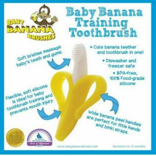 Gặm nướu và bàn chải Baby Banana