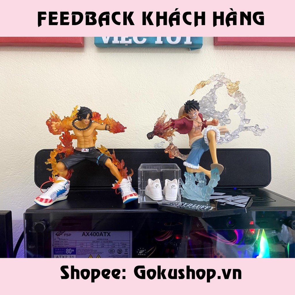 Mô hình ACE hỏa quyền 🔥FREE SHIP🔥 Mô hình ACE One Piece có 2 đầu thay đổi