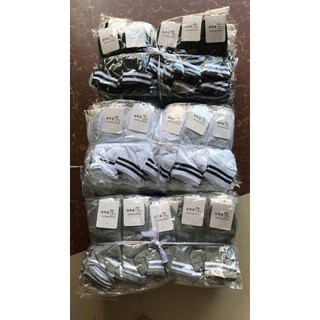 Sỉ 10 đôi tất kẻ sọc ngắn cổ