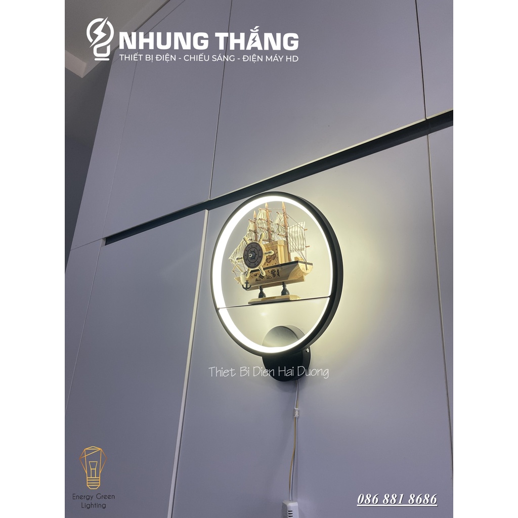 Nhiều Mẫu - Đèn Led Treo Tường Hiện Đại Con Thuyền GT178 ,Cây Đàn GT180 - 3 Chế Độ Ánh Sáng - Bảo Hành 12 Tháng