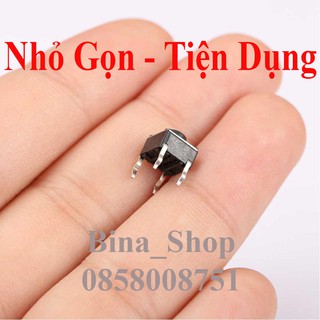 Công tắc nhấn nhả mini, Nút nhấn Reset/Passing/Arduino 4 chân
