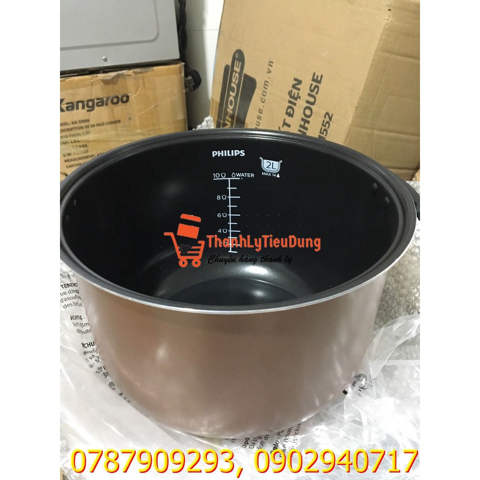 Lòng nồi cơm điện Philips 2 lít HD3132/68 NEW