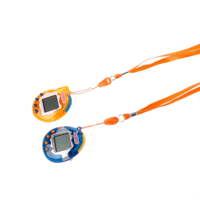 1 Máy Nuôi Thú Ảo Cầm Tay Màn Hình Lcd Kèm Dây Đeo