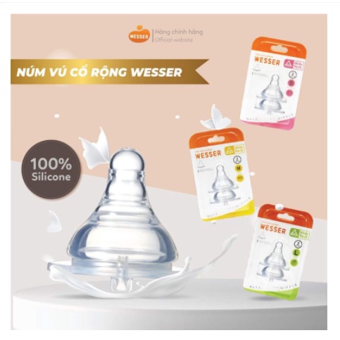 NÚM CỔ RỘNG WESSER SIZE S/M/L