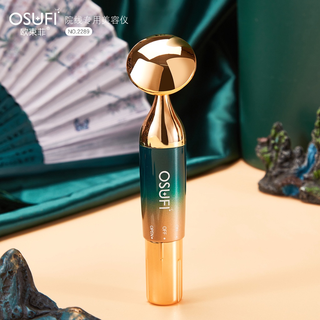 Cây Lăn Mát Xa Mặt Chạy Điện Chế Độ Rung Giúp Da Săn Chắc Nâng Cơ Mặt Và Chống Nếp Nhăn