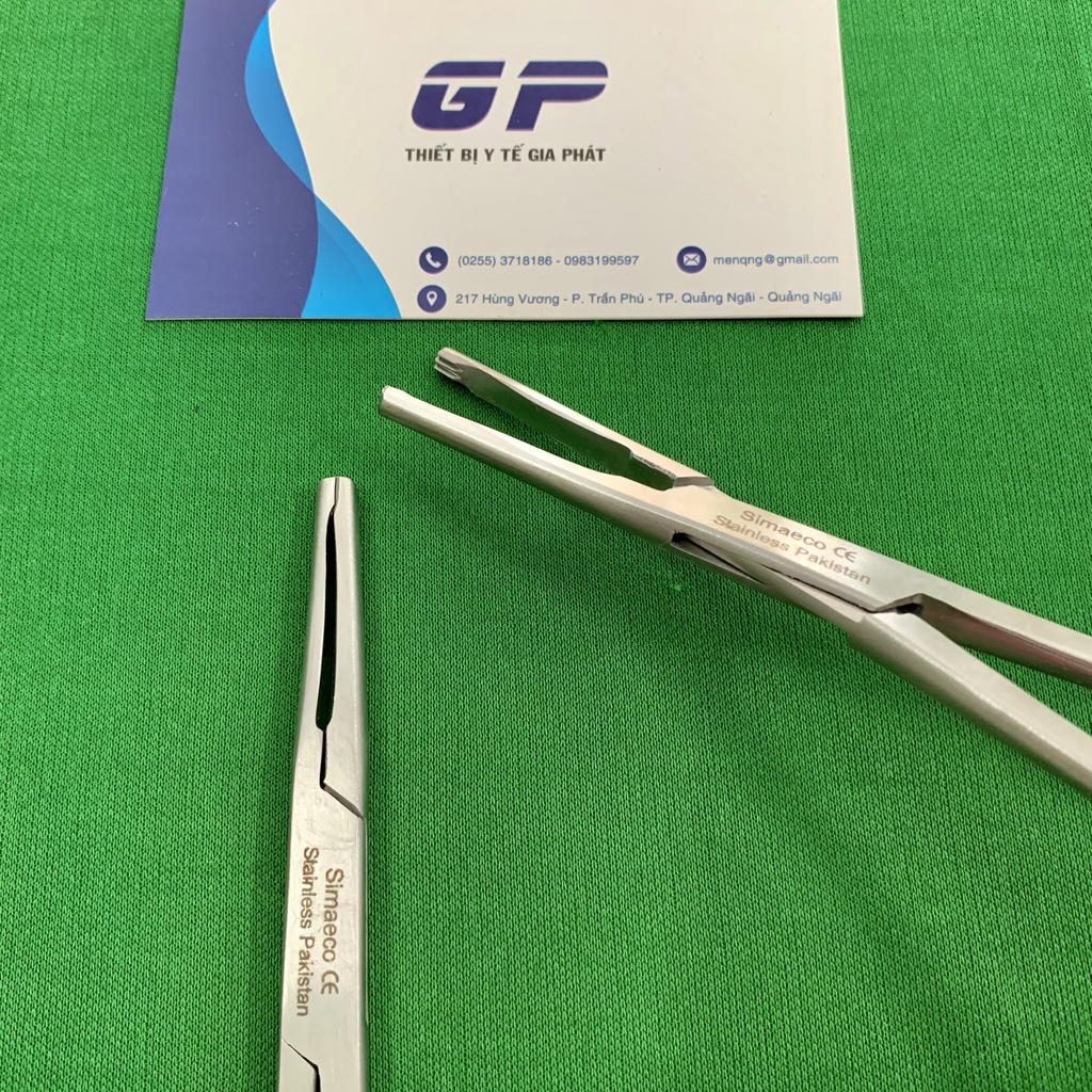 KẸP RĂNG CHUỘT KẸP ALLIS 19CM LOẠI 3x4 RĂNG CHÍNH HÃNG SIMAECO