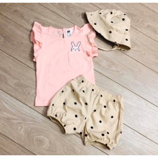 Bộ thỏ kèm mũ H&M