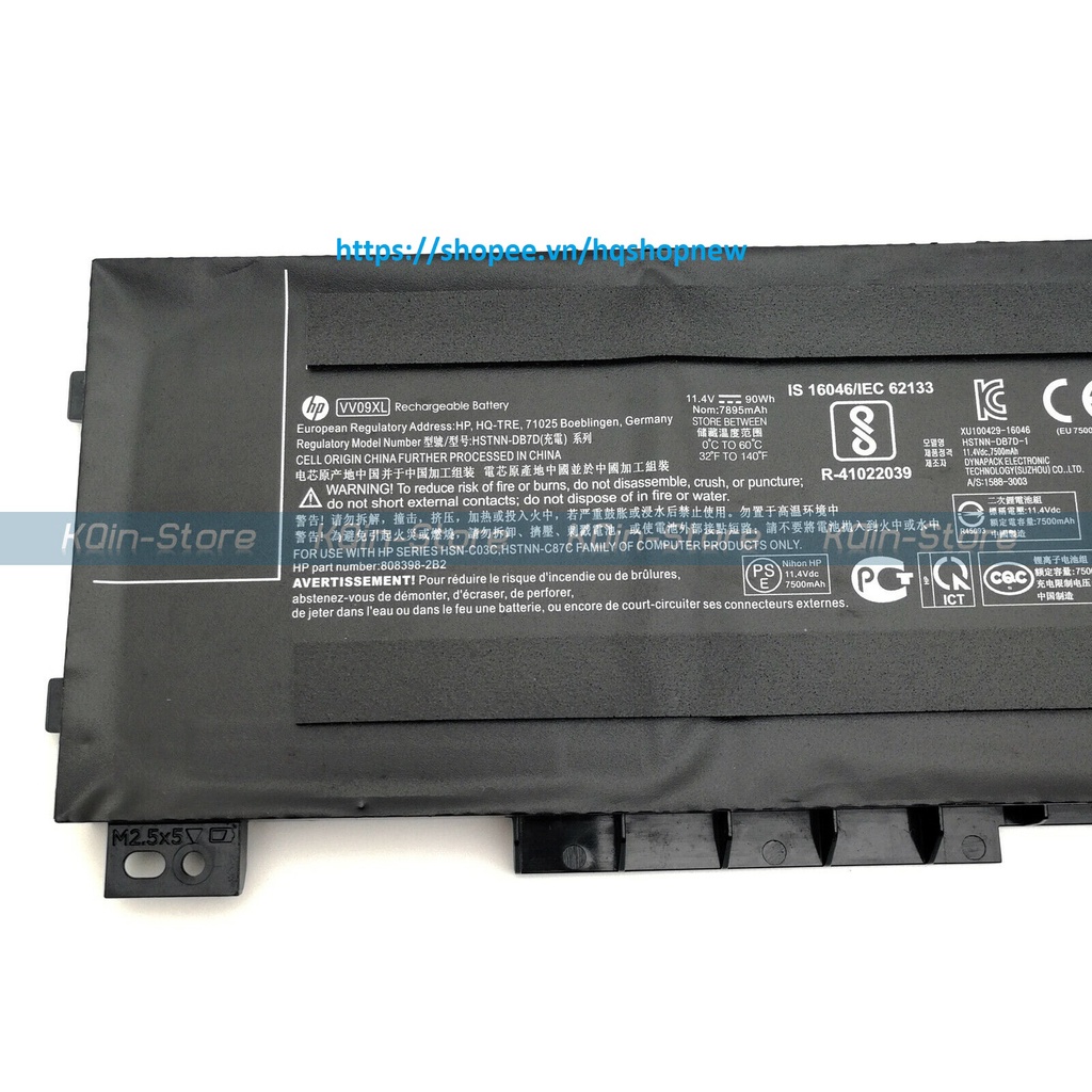 ⚡ [Pin zin] Pin HP ZBook 15 G3 G4 17 G3 VV09XL