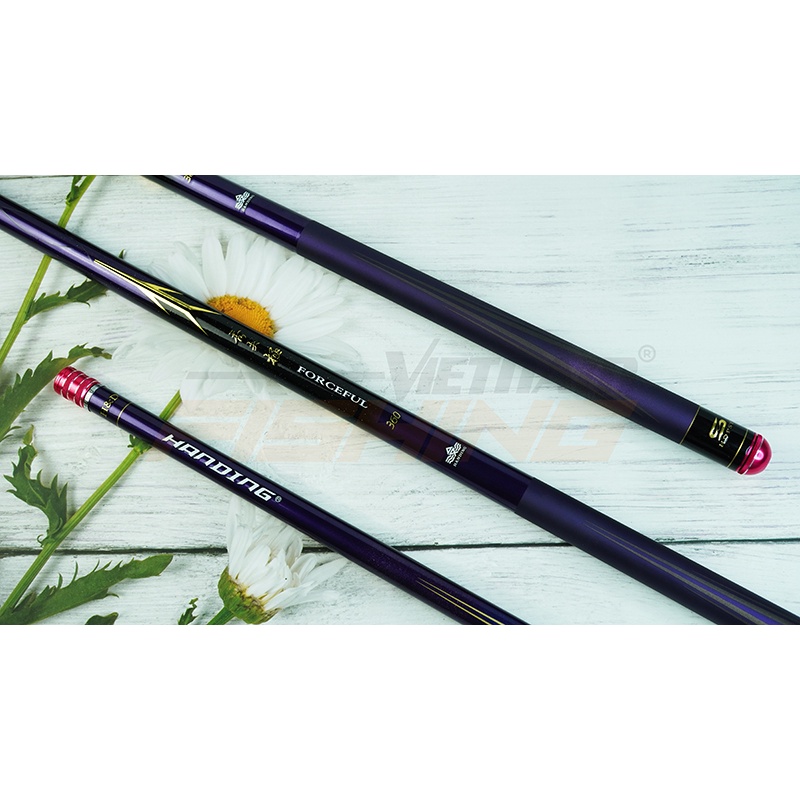 Cần câu Handing Hắc Diệp Tử 7m2 - Độ cứng 4H - Chất Liệu Carbon Cao Cấp