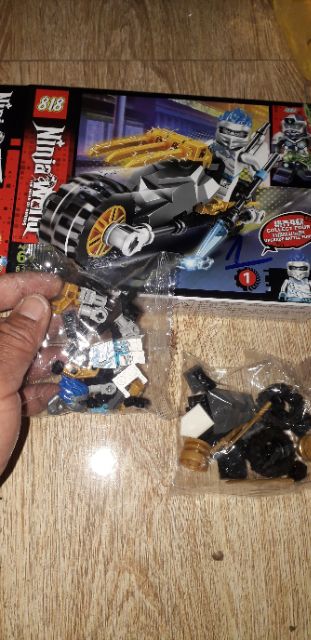 Lắp ráp 1 hộp LegoNinjaWord 82208 Rồng hoặc xe có nhiều chi tiết bằng nhựa ABS