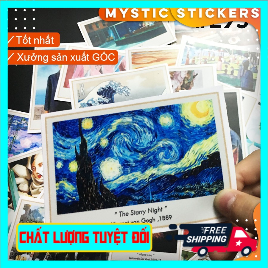 PC95 [DANH HOẠ THẾ GIỚI #1] 29 Sticker chống nước/Hình dán/Decal ,dán xe laptop mũ bảo hiểm vali...