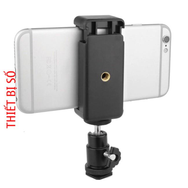 Ngàm kẹp điện thoại chữ U - Đế kẹp điện thoại vào tripod nhựa ABS -DC3357
