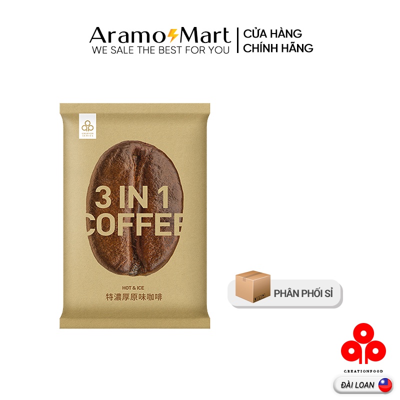 Cà phê nguyên bản (Dòng sáng tạo Cà phê hòa tan hỗn hợp 3 trong 1) 1kg/1túi - Creation Food Đài Loan ＊AramoMart＊
