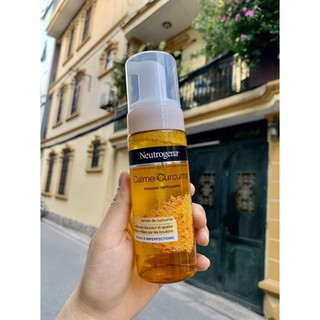 Sữa rửa mặt tạo bọt tinh chất nghệ Neutrogena calme Curcuma 150ml