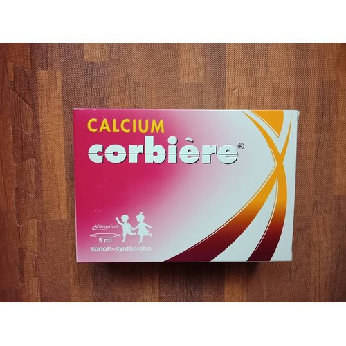 canxi cho bé Calcium Corbiere 5ml 30 ống