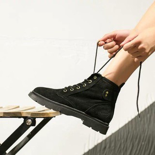 Giày cao cổ/ Boots nữ da lộn