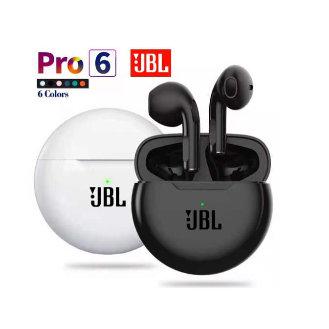 Tai Nghe Không Dây Bluetooth Air Pro 6 TWS Có Mic Cho Apple iPhone Xiaomi Pro6