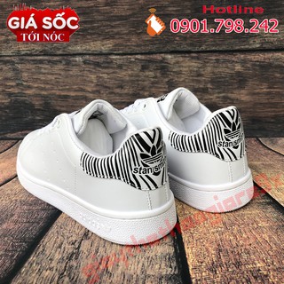 [GIÁ SỐC] Giày AD Stan Smith Gót Ngựa Vằn [VIDEO+ẢNH THẬT]